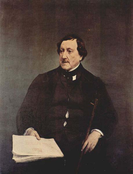 Francesco Hayez Portrait of Gioacchino Rossini oil painting picture